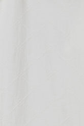 Subtle Grid Open Collar Men's Shirt